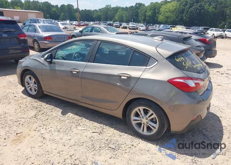 2017 Chevrolet Cruze Lt Auto from USA, damaged, VIN 3G1BE6SM7HS533389